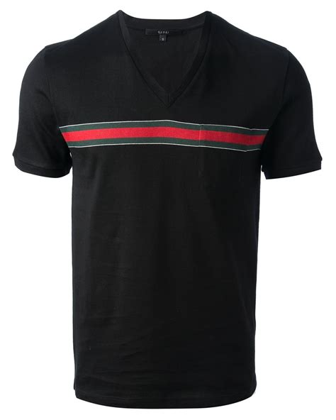 gucci v neck dress|Gucci v neck t shirt.